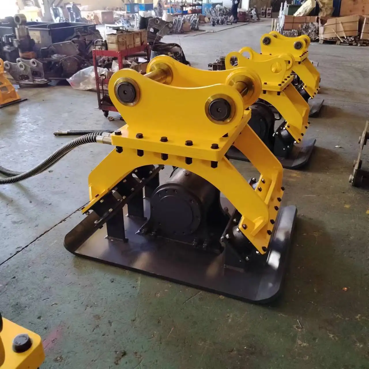 Excavator Vibrating Plate Compactor Vibration Rammer Compactor Plate for Construction Machine for 10-17t Excavators
Excavator Vibrating Plate Compactor Vibration Rammer Compactor Plate for Construction Machine for 10-17t Excavators