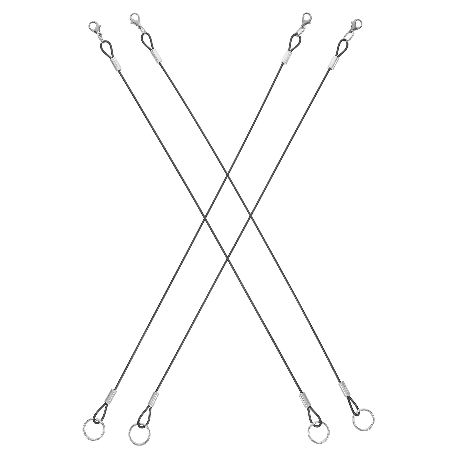 4Pcs Anti Lost Steel Wire Lanyard Universal Clip Multifunction Pen Holder Secure Accessories Cable Anti Lost Lanyard Clip
4Pcs Anti Lost Steel Wire Lanyard Universal Clip Multifunction Pen Holder Secure Accessories Cable Anti Lost Lanyard Clip