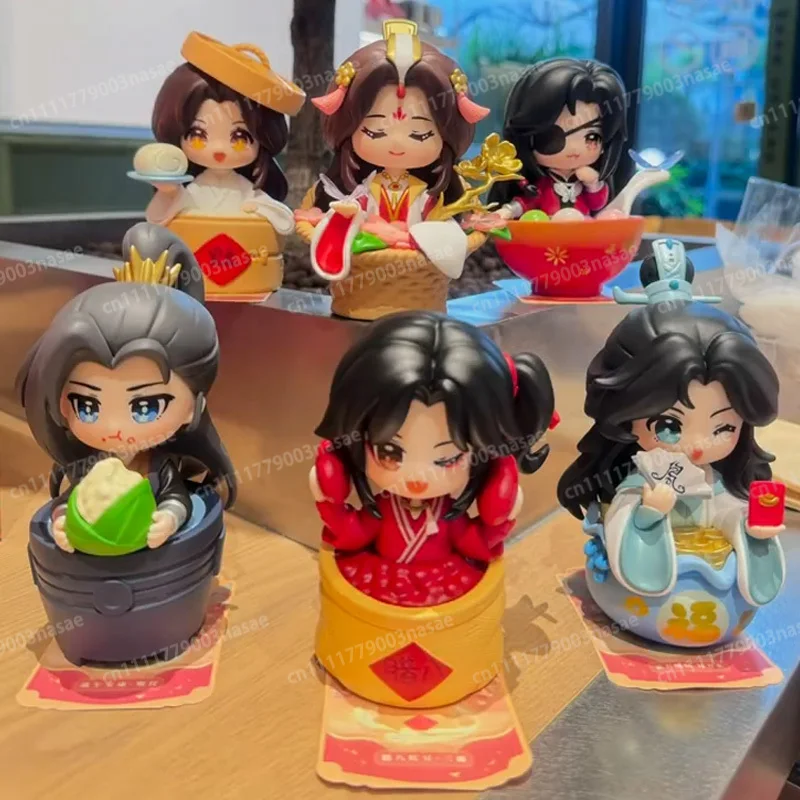 Tian Guan Ci Fu Blind Box Heaven Officials Blessing Festival Group Portrait Blind Doll TGCF Hua Cheng Xie Lian Mystery Box Gifts
Tian Guan Ci Fu Blind Box Heaven Officials Blessing Festival Group Portrait Blind Doll TGCF Hua Cheng Xie Lian Mystery Box Gifts