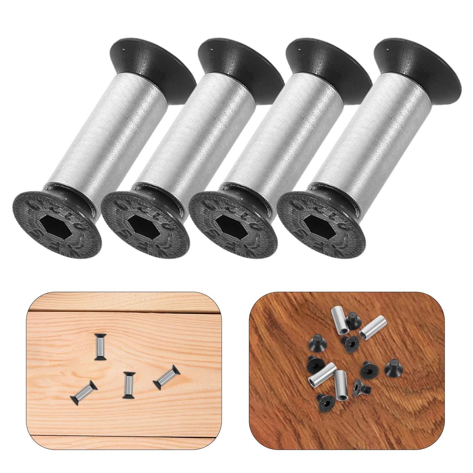 4Pcs Knife Handle Rivet Replacement Set Heavy Duty Screws for Chef Knife Repair Portable DIY Tool for Wooden Handle Fastening
4Pcs Knife Handle Rivet Replacement Set Heavy Duty Screws for Chef Knife Repair Portable DIY Tool for Wooden Handle Fastening