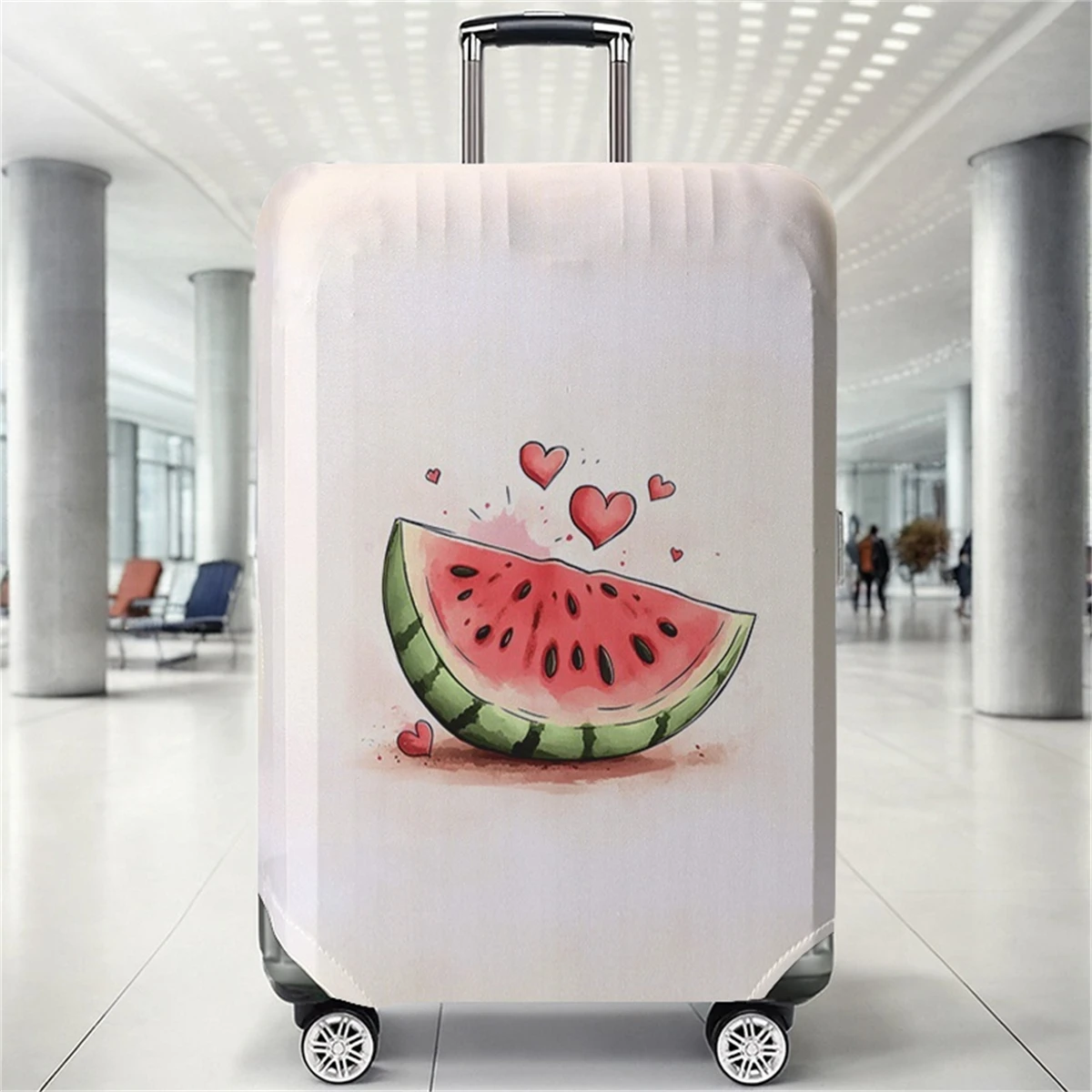 Watermelon pattern luggage protection cover, suitable for 18-32 inch luggage covers, luggage handle gloves, travel accessories
Watermelon pattern luggage protection cover, suitable for 18-32 inch luggage covers, luggage handle gloves, travel accessories
