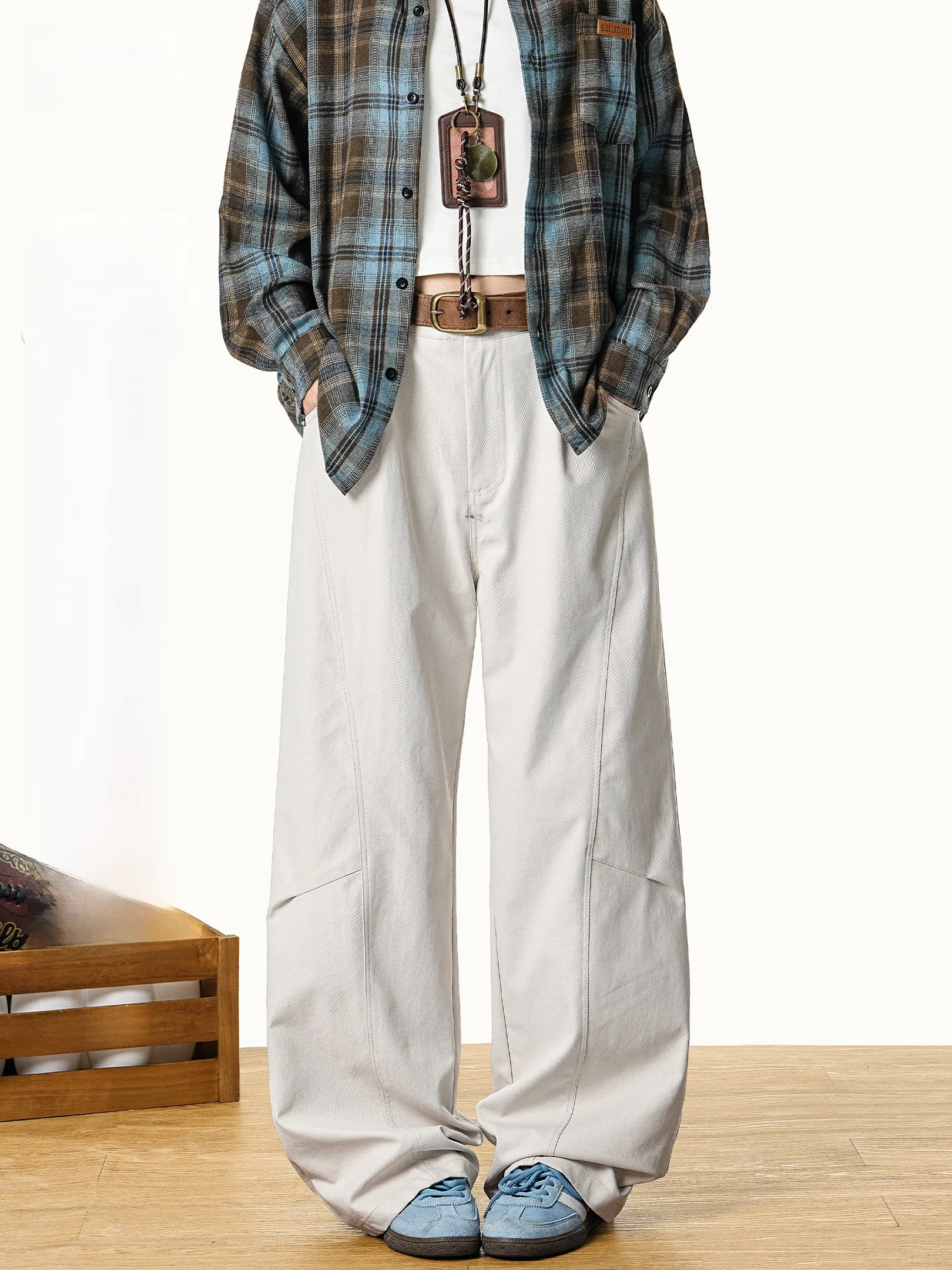 Beetle Town American Decosition Casual Pants Knife Pants 2 Pieces Limit Time Offer Loose Fit l Waist Casual Sle
Beetle Town American Decosition Casual Pants Knife Pants 2 Pieces Limit Time Offer Loose Fit l Waist Casual Sle