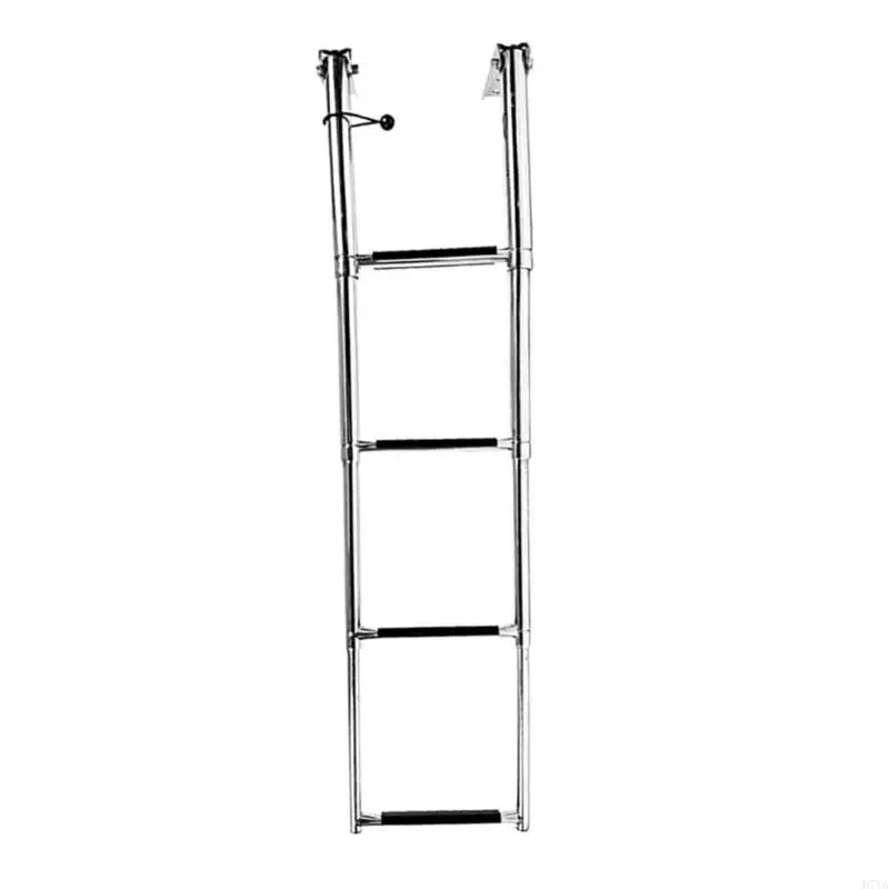 Retractable Boat Ladder Featuring 4 Adjustable Sections Easy Installation Non Slip Treads Heavy Duty 250kg Capacity Water D7YA
Retractable Boat Ladder Featuring 4 Adjustable Sections Easy Installation Non Slip Treads Heavy Duty 250kg Capacity Water D7YA