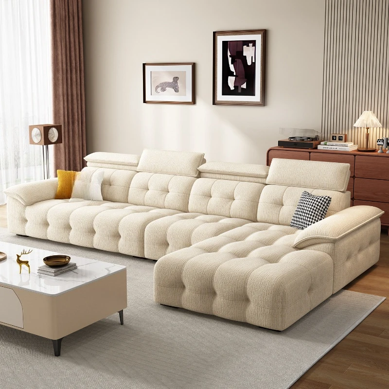 Cream style fabric sofa living room Italian light luxury high backrest chenille velvet concubine sofa
Cream style fabric sofa living room Italian light luxury high backrest chenille velvet concubine sofa