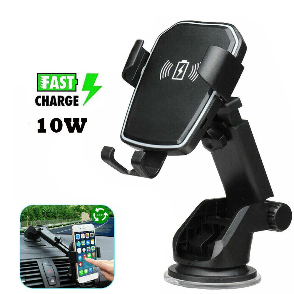 Wireless Fast Charging Car Charger Mount Holder Stand 2 in 1 For Cell Phone
Wireless Fast Charging Car Charger Mount Holder Stand 2 in 1 For Cell Phone