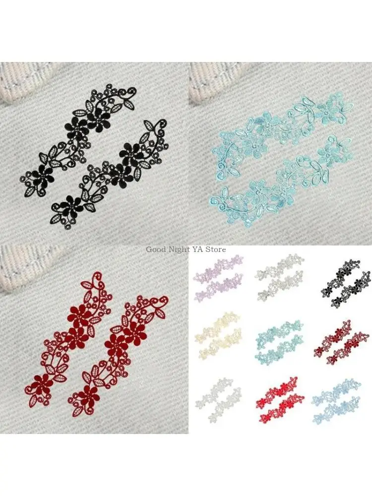 1 Pair Elegant Flower Lace Applique Bridal Wedding Embellishment Appliques for Wedding Dress Decoration
1 Pair Elegant Flower Lace Applique Bridal Wedding Embellishment Appliques for Wedding Dress Decoration