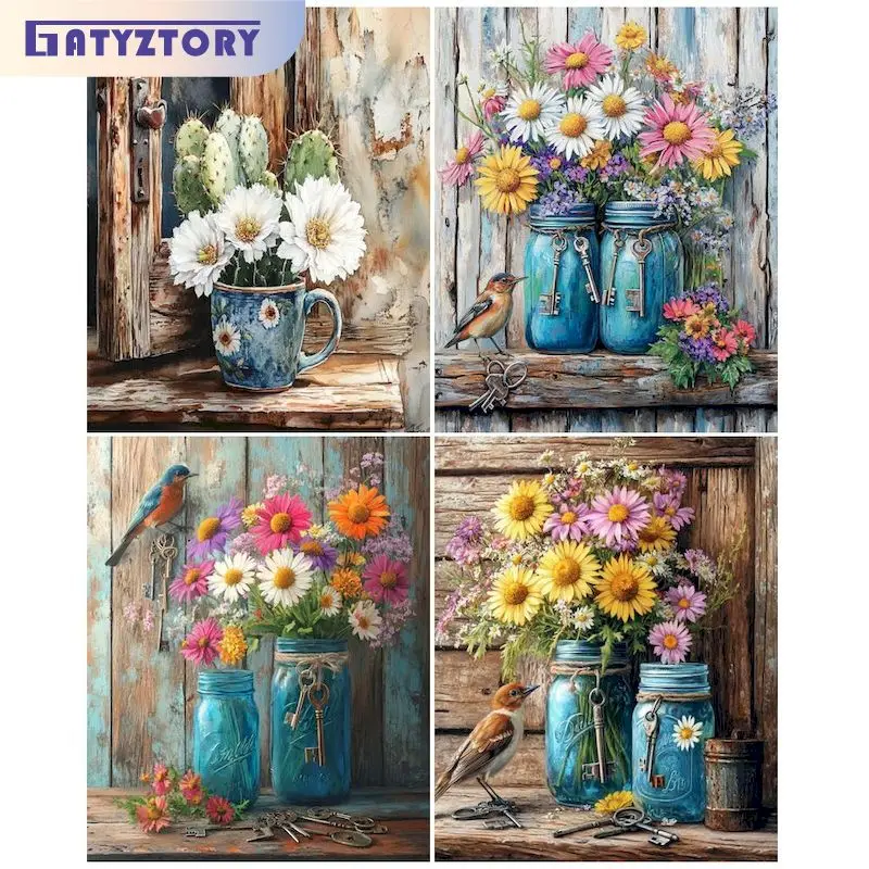 GATYZTORY Flowers Paint By Number Drawing Craft Kit For Adults Bedroom Decoration Personalized Gift Ideas Dropshipping
GATYZTORY Flowers Paint By Number Drawing Craft Kit For Adults Bedroom Decoration Personalized Gift Ideas Dropshipping