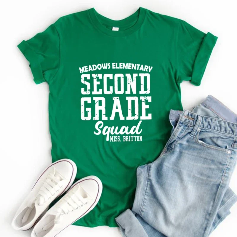 Second Grade Squad Tshirt First Grade Squad Tee Teacher Team Shirt Teacher Squad Shirt Personalized for Teachers Team Shirts M
Second Grade Squad Tshirt First Grade Squad Tee Teacher Team Shirt Teacher Squad Shirt Personalized for Teachers Team Shirts M