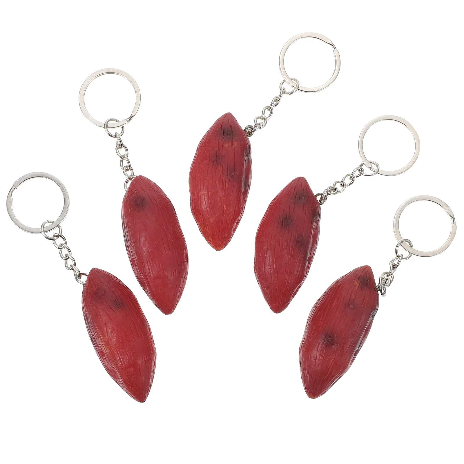 10 Pcs Sweet Potatoes Keychain Decorative Pendant Car Ring Fashion Holder Bag Child
10 Pcs Sweet Potatoes Keychain Decorative Pendant Car Ring Fashion Holder Bag Child