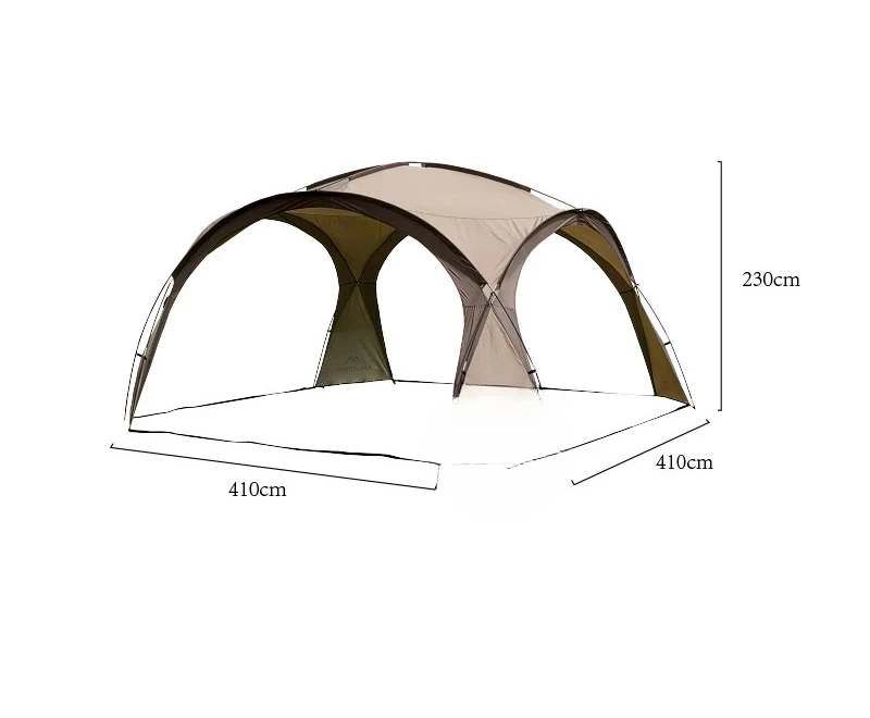 Outdoor camping Self-driving rain protection Sun protection Sunshade canopy silver coated Oxford cloth
Outdoor camping Self-driving rain protection Sun protection Sunshade canopy silver coated Oxford cloth