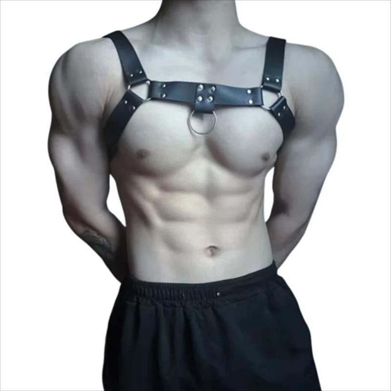 5 Colors H-shape Leather Men Harness Belts with Buckle Fetish Gay Body Bondage Clothes Gothic Punk Chest Harness Straps for Man
5 Colors H-shape Leather Men Harness Belts with Buckle Fetish Gay Body Bondage Clothes Gothic Punk Chest Harness Straps for Man