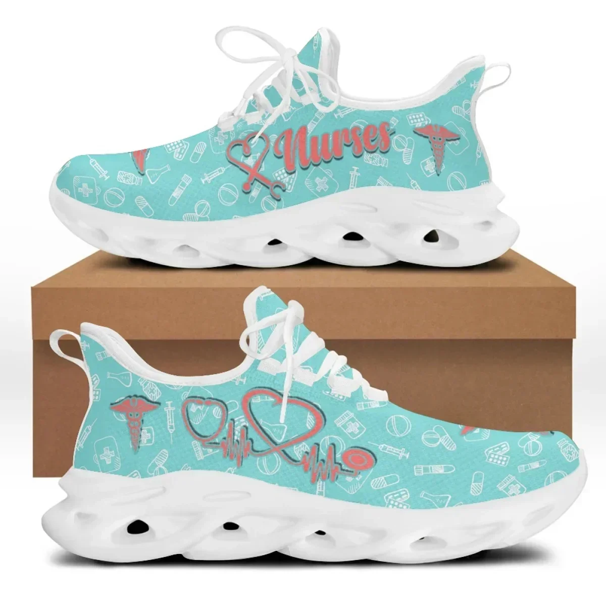 Женские кроссовки для врачей и медсестер с принтом, легкие, сетчатые, на плоской подошве, повседневные, на толстой подошве, хит продаж
Женские кроссовки для врачей и медсестер с принтом, легкие, сетчатые, на плоской подошве, повседневные, на толстой подошве, хит продаж