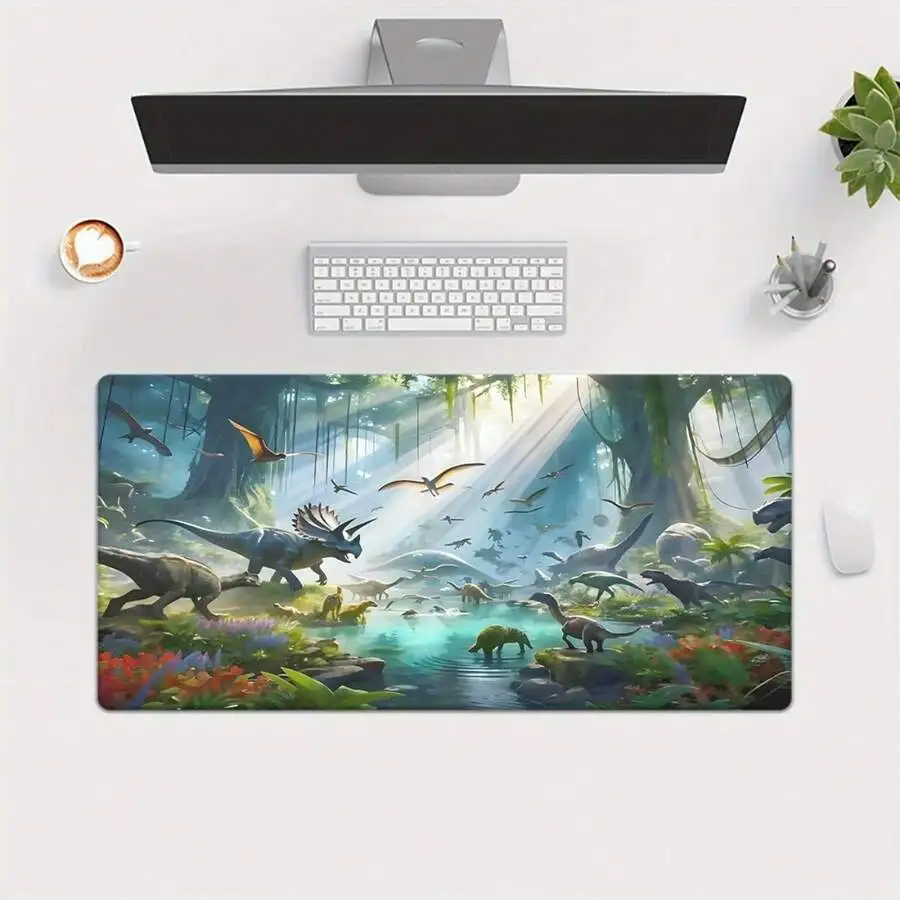 Large Dinosaur Theme Gaming Mouse Pad With Anti-Slip Rubber Base For PC Laptop Office Home Washable
Large Dinosaur Theme Gaming Mouse Pad With Anti-Slip Rubber Base For PC Laptop Office Home Washable