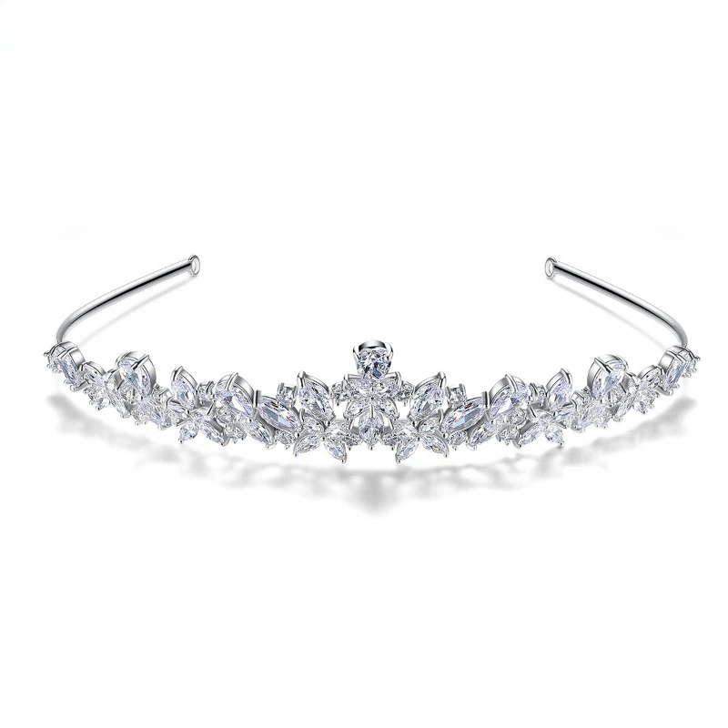 Fashion temperament Bridal simple style, banquet crown headband bridal headdress
Fashion temperament Bridal simple style, banquet crown headband bridal headdress