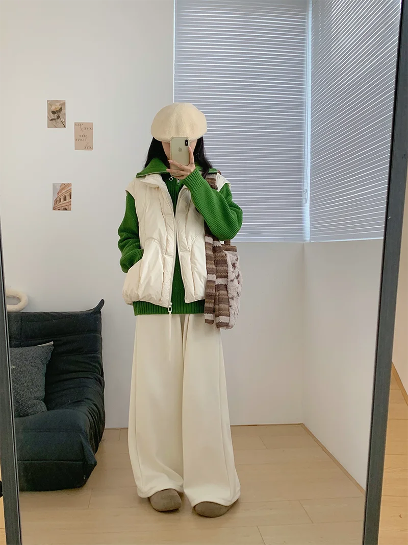 Loose Casual 90 down Vest Design Winter New Sle Korean Version AAMY2025 Women's Puffer Jaet ort Thi Warm Zipper
Loose Casual 90 down Vest Design Winter New Sle Korean Version AAMY2025 Women's Puffer Jaet ort Thi Warm Zipper