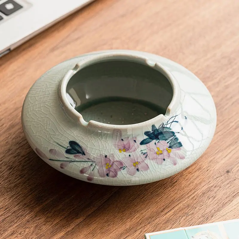 Ice Flower Round Flat Ashtray Creative Ornament Ceramic Office Ashtray Storage Tray
Ice Flower Round Flat Ashtray Creative Ornament Ceramic Office Ashtray Storage Tray