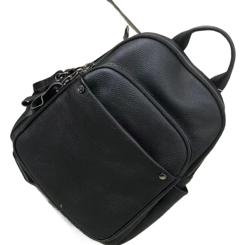 Natural Cow Genuine Leather Women Backpacks Lady Cowhide Design Bags Female Retro Versatile Backpacks Ladie Fashion Bag
Natural Cow Genuine Leather Women Backpacks Lady Cowhide Design Bags Female Retro Versatile Backpacks Ladie Fashion Bag