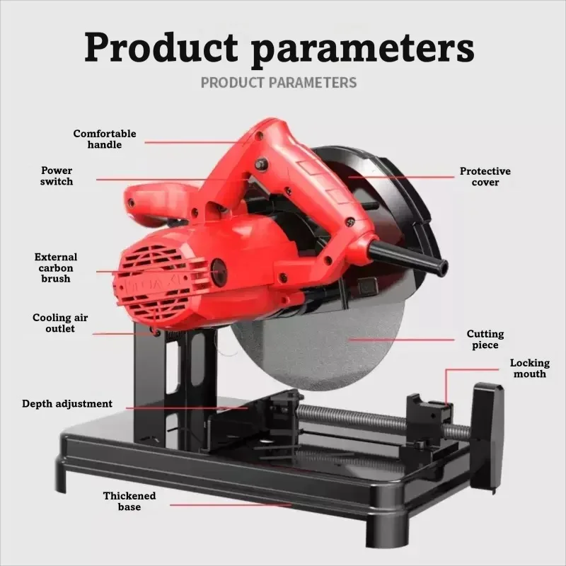 【Brand new】Multi Purpose Material Cutter 45 Degree Adjust le For Metal Steel Aluminum Wood Pipe Profile Cutting Bench Type 220V
【Brand new】Multi Purpose Material Cutter 45 Degree Adjust le For Metal Steel Aluminum Wood Pipe Profile Cutting Bench Type 220V