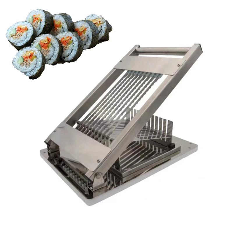 Stainless steel Manual Sushi Roll Cutter Sushi Maker Machine Sushi Cutting Tool
Stainless steel Manual Sushi Roll Cutter Sushi Maker Machine Sushi Cutting Tool