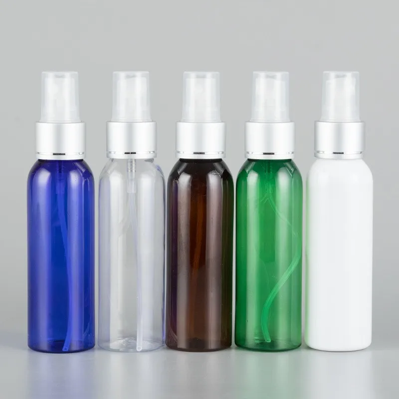 10pcs/lot 100ml Empty Spray Bottle Anodized Aluminum Nozzle Round Shoulder Plastic Bottle Atomizer Perfume Liquid Bottle Travel
10pcs/lot 100ml Empty Spray Bottle Anodized Aluminum Nozzle Round Shoulder Plastic Bottle Atomizer Perfume Liquid Bottle Travel