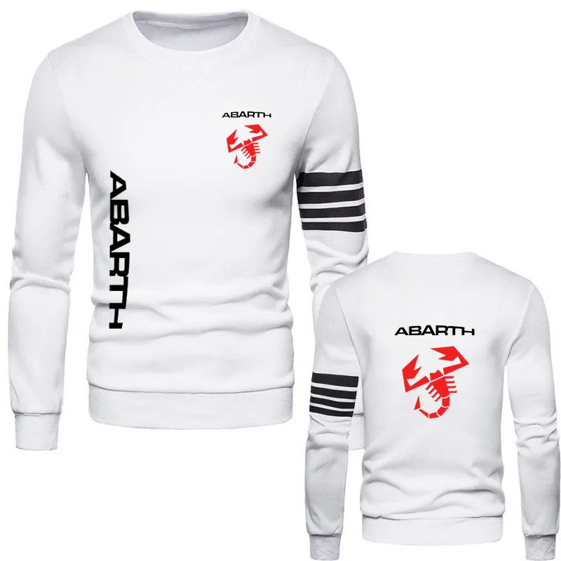 New casual sports men's Pullover abarth logo print High Quality Harajuku Round Neck Striped Men's Sweatshirt Top Men's Hoodie
New casual sports men's Pullover abarth logo print High Quality Harajuku Round Neck Striped Men's Sweatshirt Top Men's Hoodie