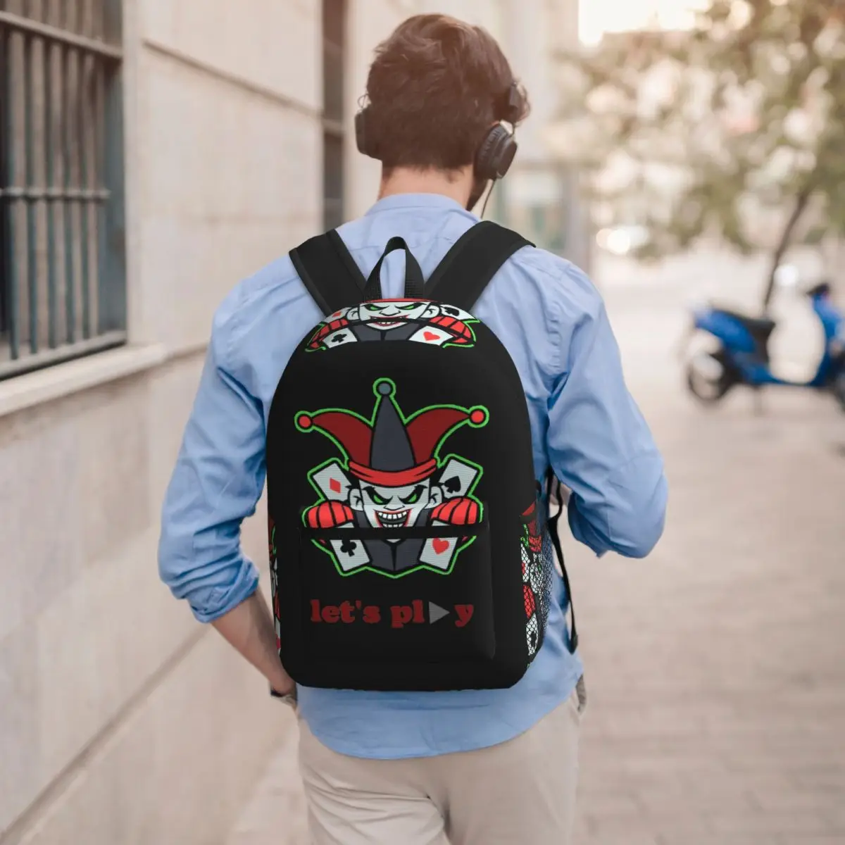 Poker Card Game Casino Backpack Boys Girls BookBag Kids School Bag Computer Shoulder Bags for Men Women
Poker Card Game Casino Backpack Boys Girls BookBag Kids School Bag Computer Shoulder Bags for Men Women