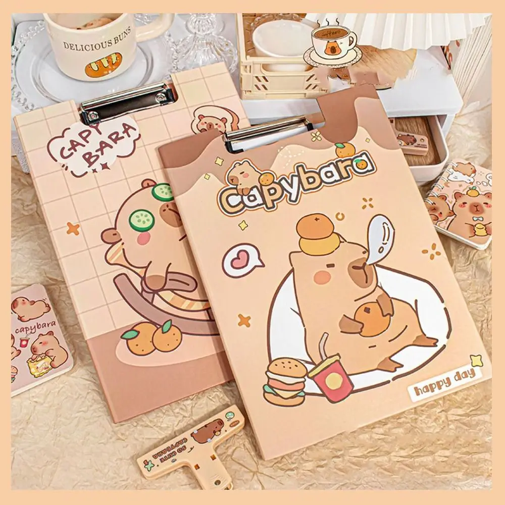 Aesthetic Capybara File Folder File Storage Good-looking A4 Board Clip Folder Paper Holder Document Writing Clipboard
Aesthetic Capybara File Folder File Storage Good-looking A4 Board Clip Folder Paper Holder Document Writing Clipboard
