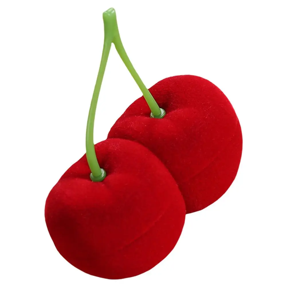 Cherry Jewelry Ring Case Lint Material Lint Cherry Jewelry Box Earrings ganizer Storage Box Protect Accessories Bedside
Cherry Jewelry Ring Case Lint Material Lint Cherry Jewelry Box Earrings ganizer Storage Box Protect Accessories Bedside