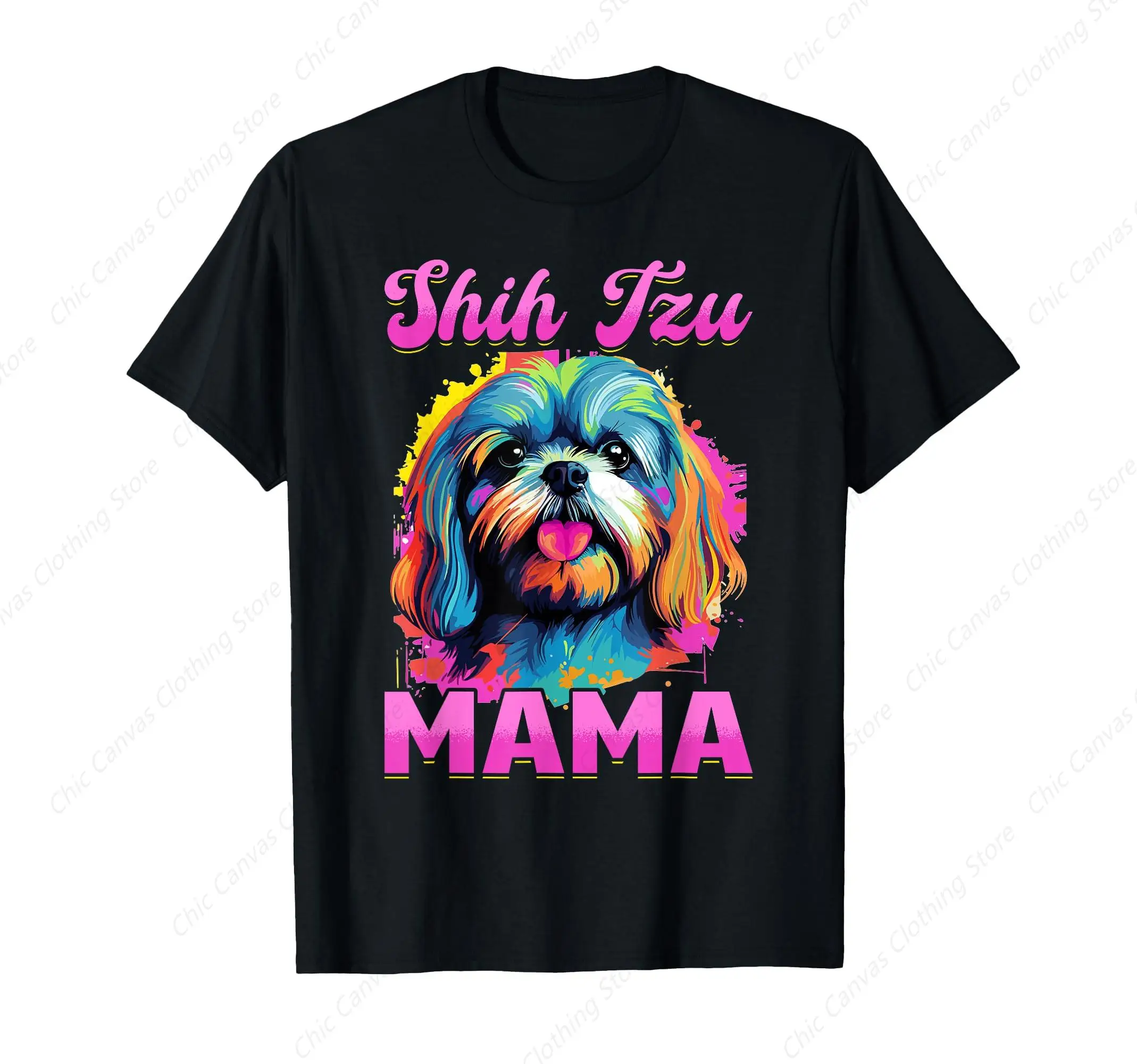Lion Dog Pet Dog Breed Lion Mom T-Shirt Fun Printed Cute Cotton Casual Short Sleeve
Lion Dog Pet Dog Breed Lion Mom T-Shirt Fun Printed Cute Cotton Casual Short Sleeve