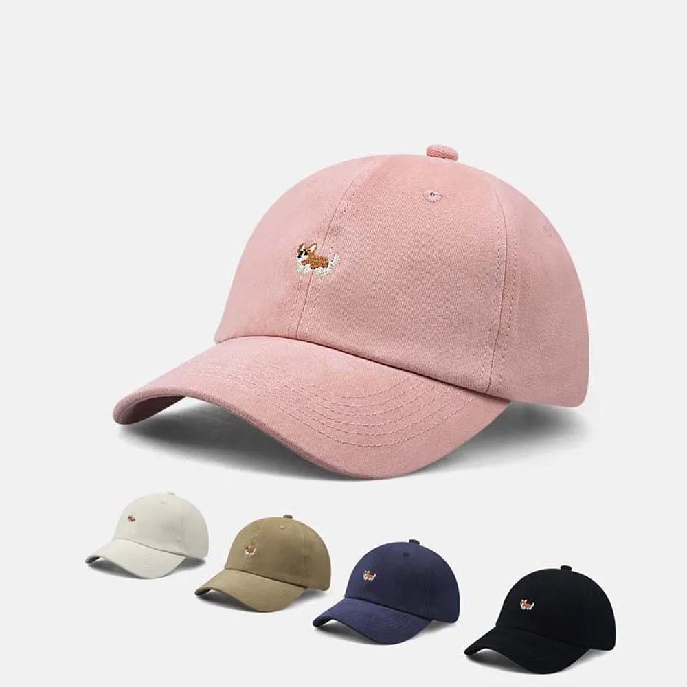 Fashion Corgi Women Baseball Hat Dog Cotton Men Sunshade Hat Thin Polyester Embroidered Peaked Cap Beach
Fashion Corgi Women Baseball Hat Dog Cotton Men Sunshade Hat Thin Polyester Embroidered Peaked Cap Beach
