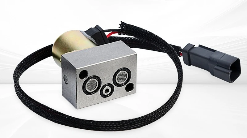 Hydraulic Pump Solenoid Valve PC200/220-7 Excavator Forklift Mechanical Parts, Main Pump Solenoid Valve
Hydraulic Pump Solenoid Valve PC200/220-7 Excavator Forklift Mechanical Parts, Main Pump Solenoid Valve