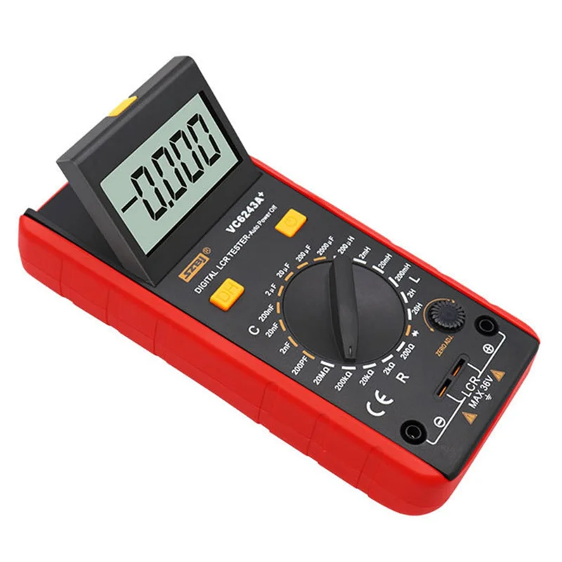 WORTHOWN-SZBJ LCR Tester Inductance Meter VC6243A+ Inductance Capacitance Resistance Meter Tester Specialized Instrument
WORTHOWN-SZBJ LCR Tester Inductance Meter VC6243A+ Inductance Capacitance Resistance Meter Tester Specialized Instrument