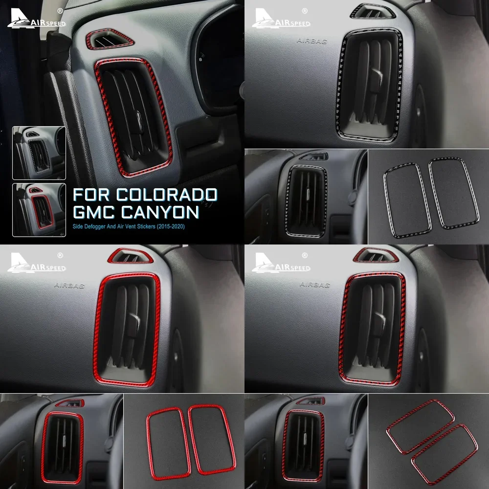 Real Soft Carbon Fiber Car Air Outlet Vent Sticker for Chevrolet Colorado GMC Canyon 2015 2016 2017 2018 2019 2020 2021 2022
Real Soft Carbon Fiber Car Air Outlet Vent Sticker for Chevrolet Colorado GMC Canyon 2015 2016 2017 2018 2019 2020 2021 2022