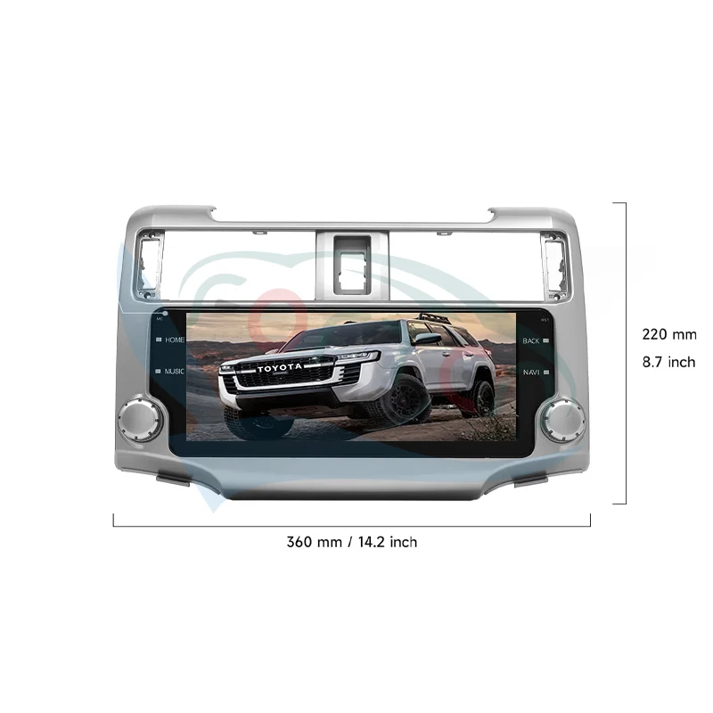 Car Accessoires Car Radio Android Touch Screen Car Player Navigation Head Unit G13 Android Carplay For 4Runner 5th Gen 2010-2019
Car Accessoires Car Radio Android Touch Screen Car Player Navigation Head Unit G13 Android Carplay For 4Runner 5th Gen 2010-2019
