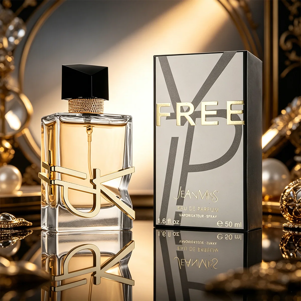 Women's Perfume, Floral Chypre Eau de Parfum, 50ml Long-Lasting Fragrance with Lavender, Orange Blossom, and Vanilla, Elegant Glass Bottle with Gold Accents, Ideal Gift for Her
Women's Perfume, Floral Chypre Eau de Parfum, 50ml Long-Lasting Fragrance with Lavender, Orange Blossom, and Vanilla, Elegant Glass Bottle with Gold Accents, Ideal Gift for Her
