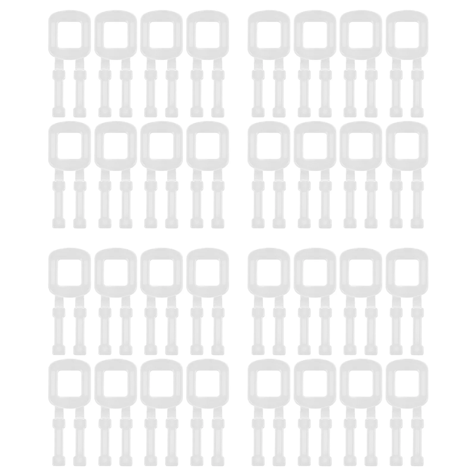 100pcs Plastic Buckles Transparent PP Packing Straps Manual Handheld Shipping Storage Tools Banding Clasp
100pcs Plastic Buckles Transparent PP Packing Straps Manual Handheld Shipping Storage Tools Banding Clasp