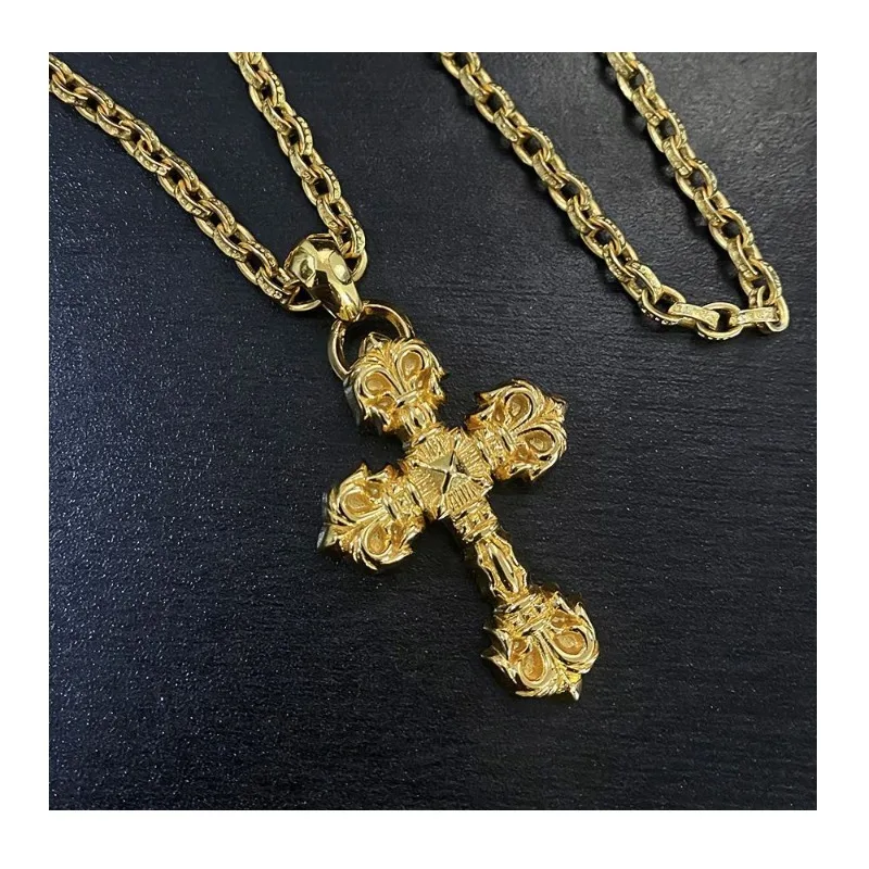 Chaoxuan Luo Xin Gold Retro Old Flame Black Pendant Bamboo Chain Couple Daily Matching Necklace
Chaoxuan Luo Xin Gold Retro Old Flame Black Pendant Bamboo Chain Couple Daily Matching Necklace