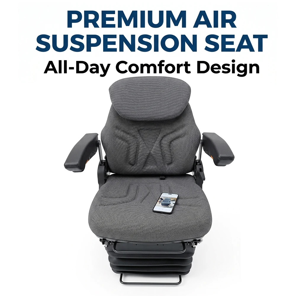 Custom Universal Driver Seat Assembly Luxury Air Suspension Adjustable Seats For Truck Body Parts Accessories
Custom Universal Driver Seat Assembly Luxury Air Suspension Adjustable Seats For Truck Body Parts Accessories
