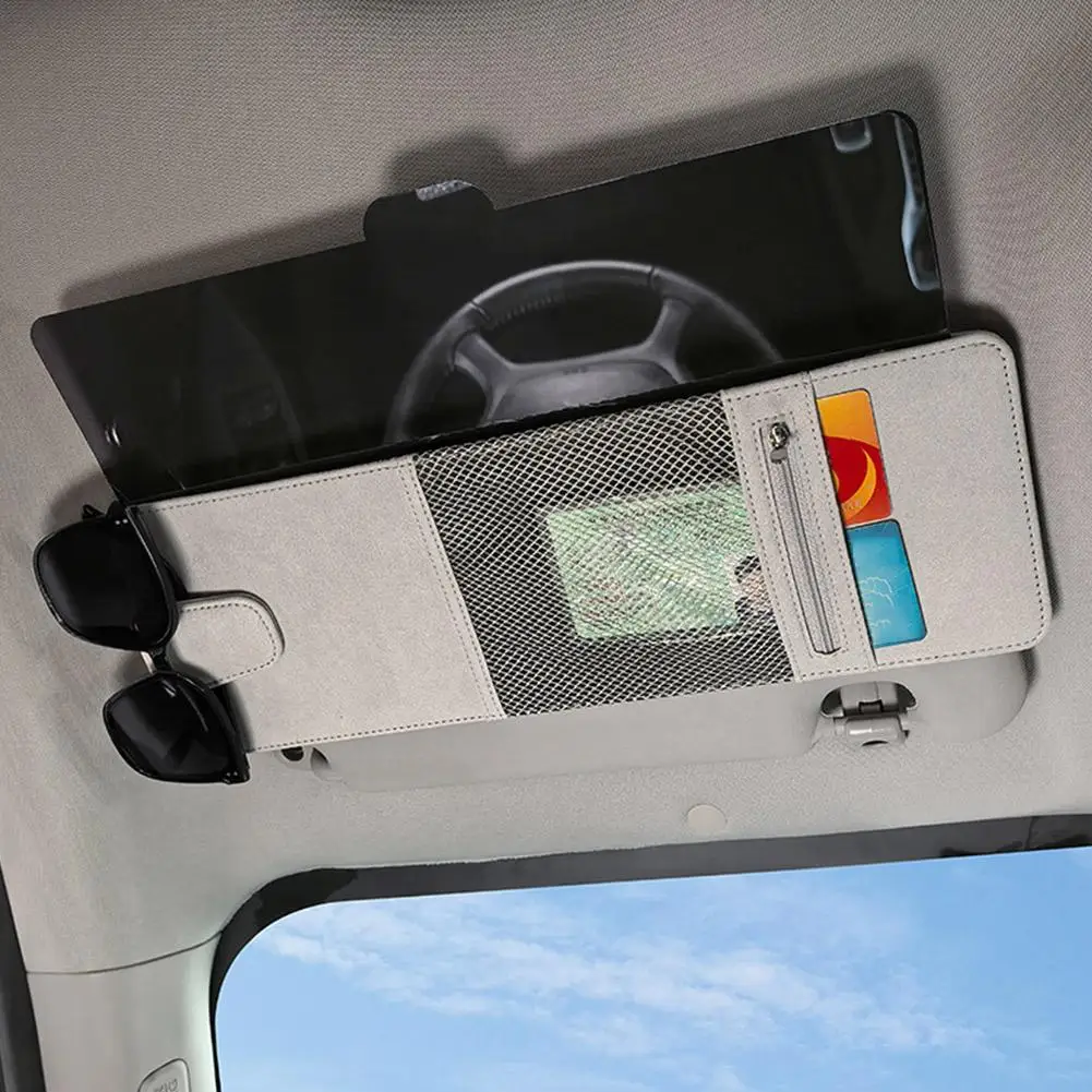 Car Sun Visor Organizer Storage Sunshade Board Universal Organizer Card Clip Install Interior Car Storage Glasses Easy Docu M7X0
Car Sun Visor Organizer Storage Sunshade Board Universal Organizer Card Clip Install Interior Car Storage Glasses Easy Docu M7X0