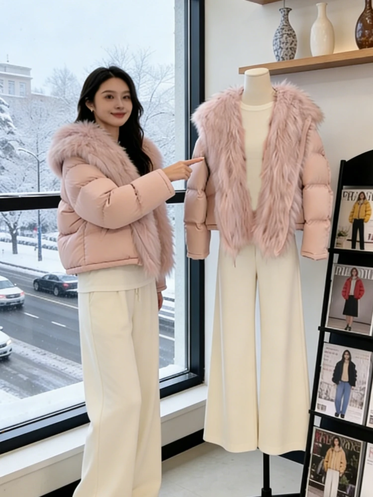 Korean Sle Thiened Pink Cotton Jaet Women's Winter New Faion Warm High-End Feeling Cotton Coat Trendy Long Sve Zipper
Korean Sle Thiened Pink Cotton Jaet Women's Winter New Faion Warm High-End Feeling Cotton Coat Trendy Long Sve Zipper