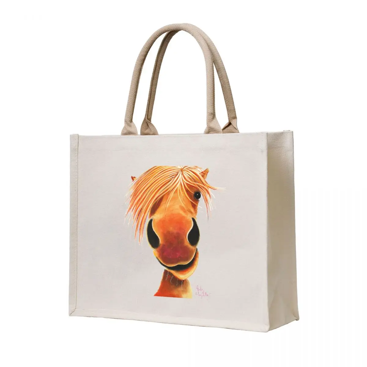 HoRSe PRiNT ' HaPPY GiNGeR NuT ' BY SHiRLeY MacARTHuR Tote Bag Fabric bag Women's shopper Gift bags
HoRSe PRiNT ' HaPPY GiNGeR NuT ' BY SHiRLeY MacARTHuR Tote Bag Fabric bag Women's shopper Gift bags