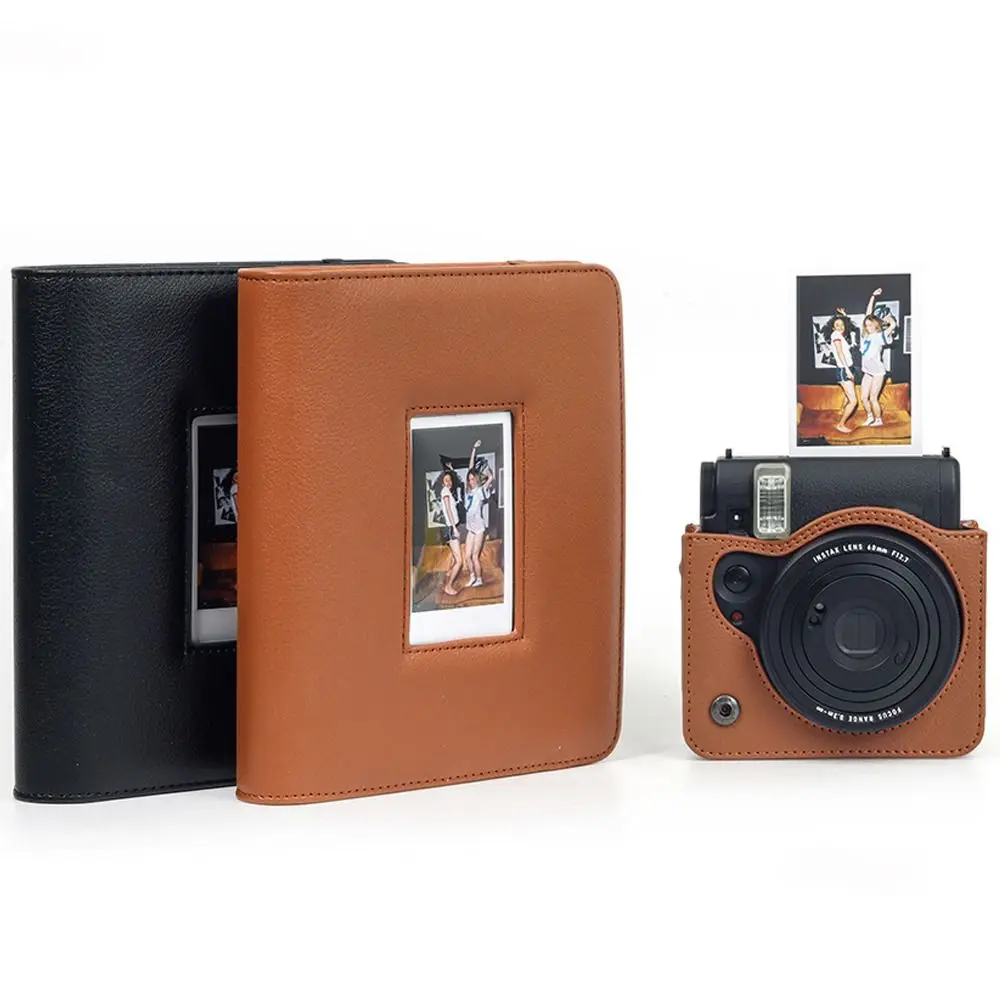 PU Leather Instant Camera Photo Album 288 Pockets Stamps Photography Book Large Capacity Movie Tickets for Polaroid/Fujifilm
PU Leather Instant Camera Photo Album 288 Pockets Stamps Photography Book Large Capacity Movie Tickets for Polaroid/Fujifilm