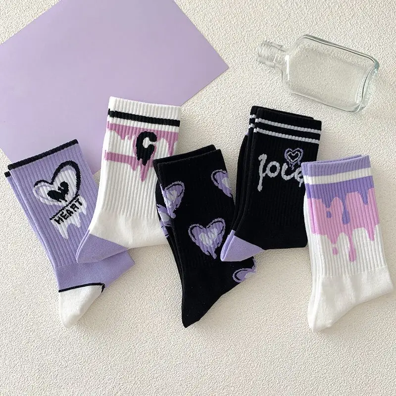 50/30/20/10/5 pairs of socks women's mid-calf high-color bombing street spring and fall ins tide hundred with long cartoon stock
50/30/20/10/5 pairs of socks women's mid-calf high-color bombing street spring and fall ins tide hundred with long cartoon stock