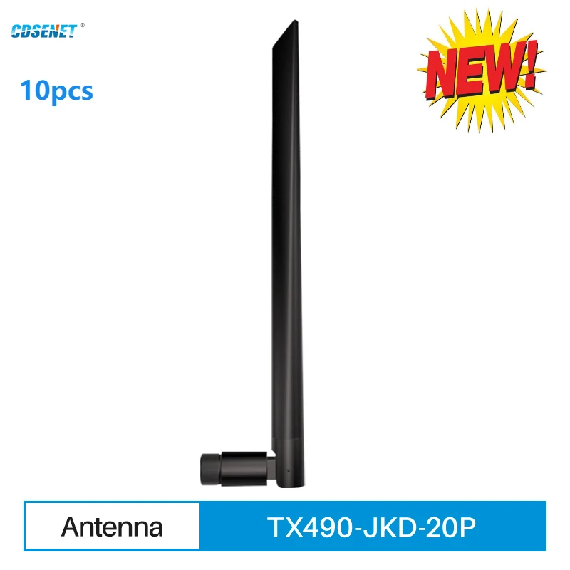 10PCS Wifi Antenna 490Mhz 4dBi High Gain TX490-JKD-20P SMA-J Interface Foldable Antenna for LoRa Spread Spectrum Wireless Module
10PCS Wifi Antenna 490Mhz 4dBi High Gain TX490-JKD-20P SMA-J Interface Foldable Antenna for LoRa Spread Spectrum Wireless Module