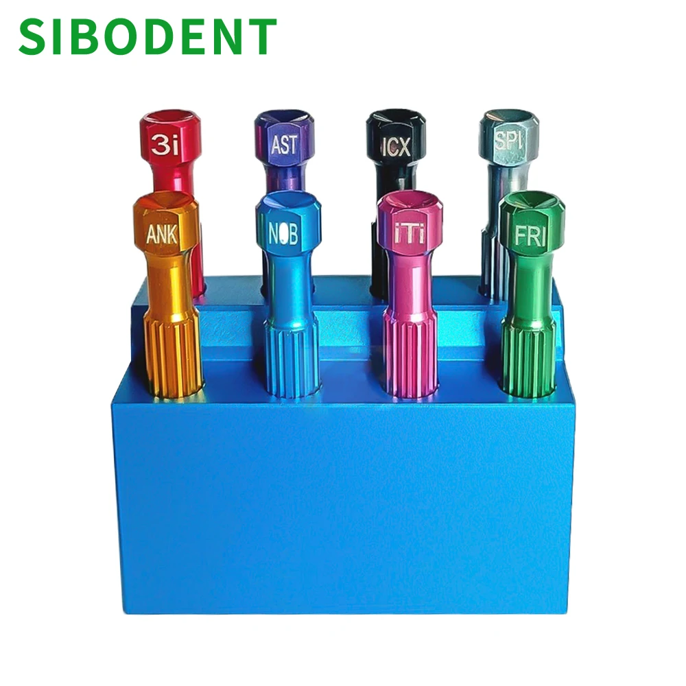 Set Dental Implant Screw Driver 8pcs Screwdrivers with Holder Laboratory Instrument Dentistry Tools
Set Dental Implant Screw Driver 8pcs Screwdrivers with Holder Laboratory Instrument Dentistry Tools