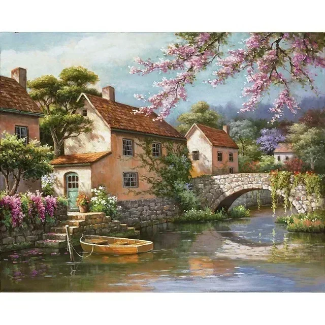 3722-Tulip diy digital acrylic flower painting explosion hand-filled landscape painting
3722-Tulip diy digital acrylic flower painting explosion hand-filled landscape painting