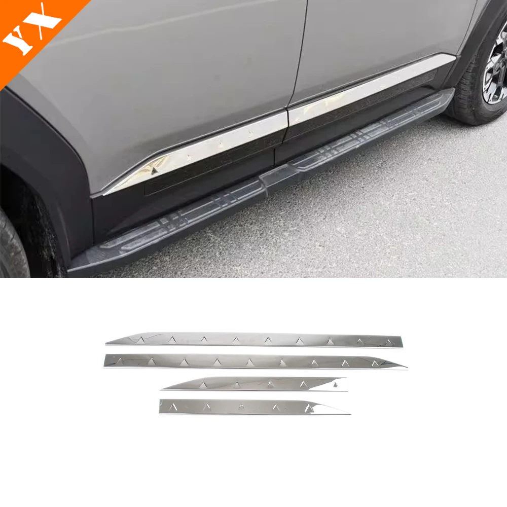 For Jetour G700 accessories 2025 2026 Stainless Chrome Trim Car Side Door Trim Car Body Sticker Cover Decor Protector 4pcs
For Jetour G700 accessories 2025 2026 Stainless Chrome Trim Car Side Door Trim Car Body Sticker Cover Decor Protector 4pcs