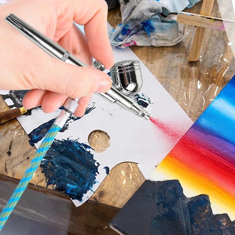 Portable Single Action Airbrush 0.3mm Nozzles Spray Airbrush Pen For Model Cake Nail Car Painting Beauty Inkjet Tool
Portable Single Action Airbrush 0.3mm Nozzles Spray Airbrush Pen For Model Cake Nail Car Painting Beauty Inkjet Tool