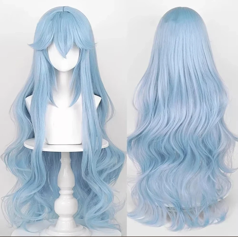 Synthetic Women Wigs Long Wavy Blue Anime Cosplay Hair Heat Resistant Wig For Party
Synthetic Women Wigs Long Wavy Blue Anime Cosplay Hair Heat Resistant Wig For Party