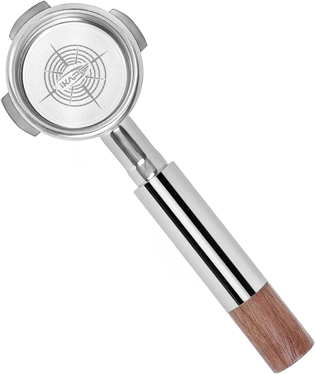 54mm Bottomless Naked Portafilter Silver, for Breville BES870/878/880 & Solis Barista Machines(18g Basket Included)
54mm Bottomless Naked Portafilter Silver, for Breville BES870/878/880 & Solis Barista Machines(18g Basket Included)